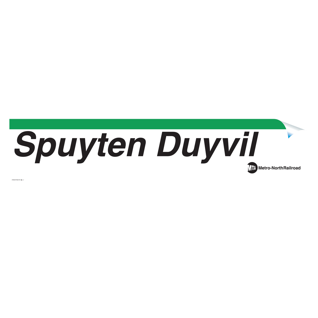 Spuyten Duyvil Sign