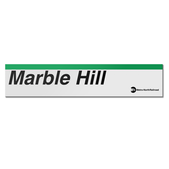 Marble Hill Sign