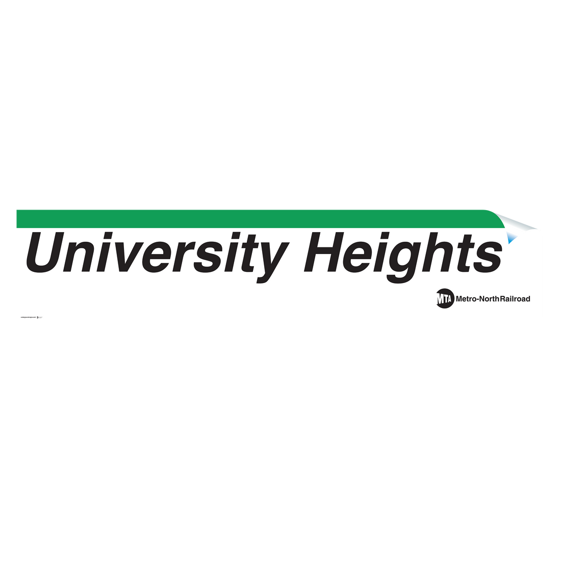 University Heights Sign