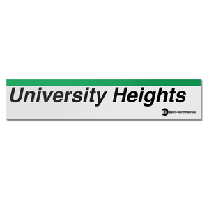 University Heights Sign