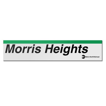 Morris Heights Sign