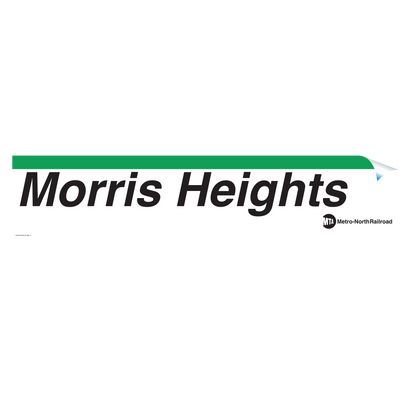 Morris Heights Sign