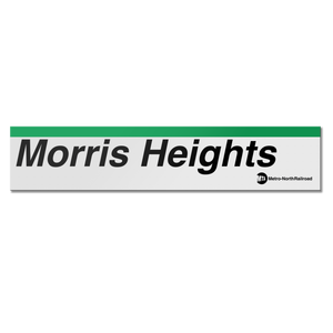 Morris Heights Sign