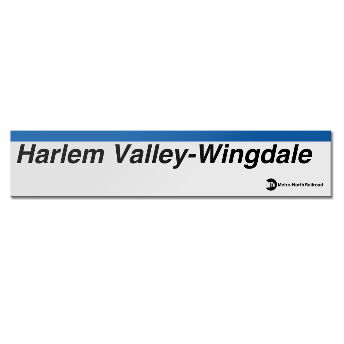 Harlem Valley-Wingdale Sign