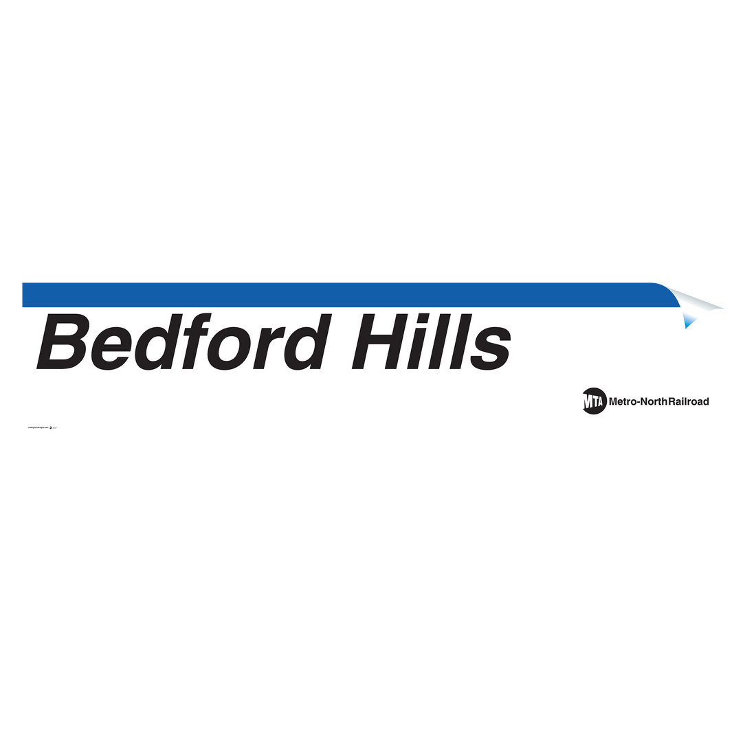 Bedford Hills Sign