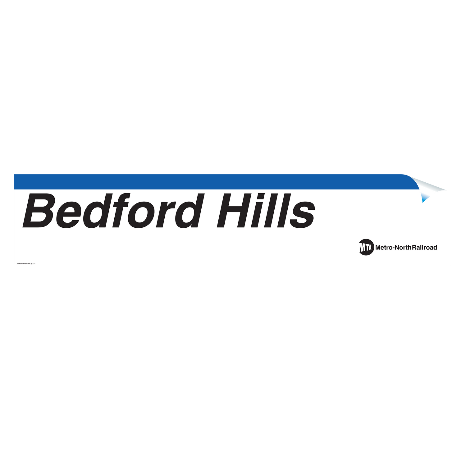 Bedford Hills Sign