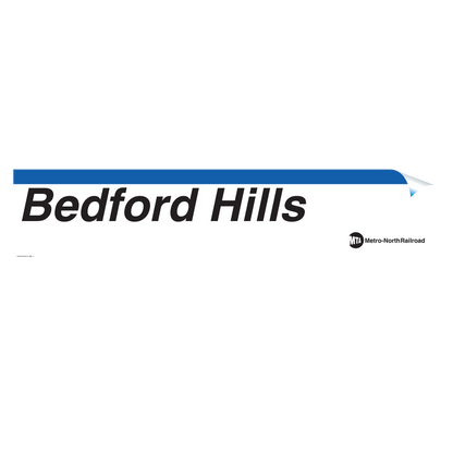 Bedford Hills Sign