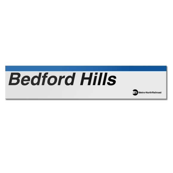 Bedford Hills Sign