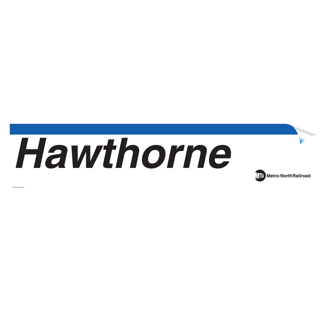 Hawthorne Sign