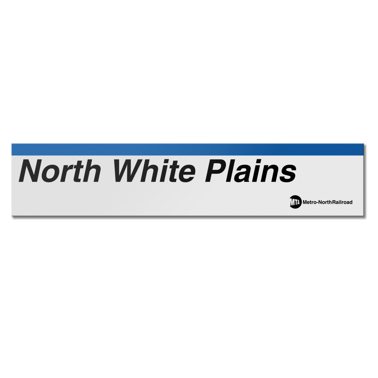 North White Plains Sign