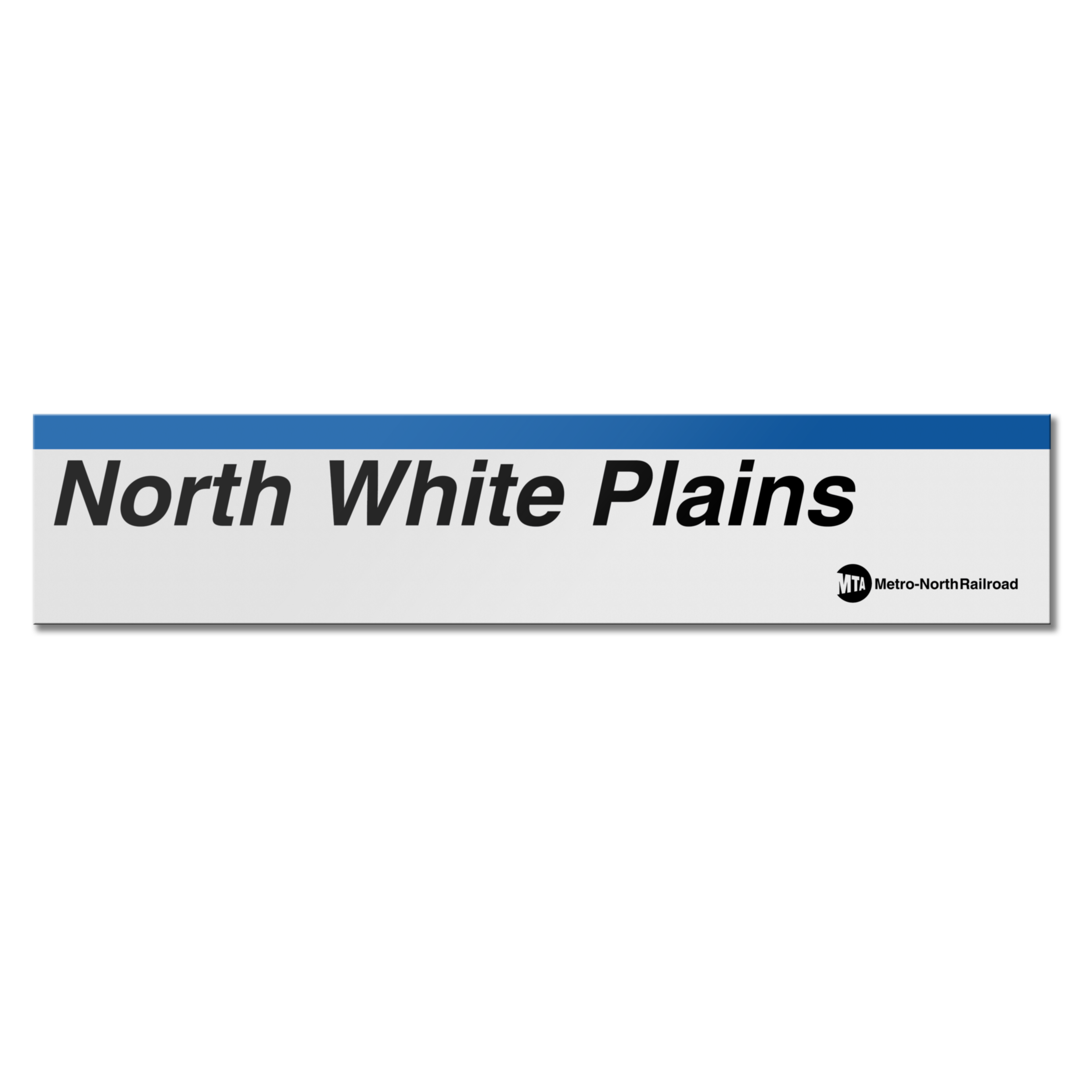 North White Plains Sign