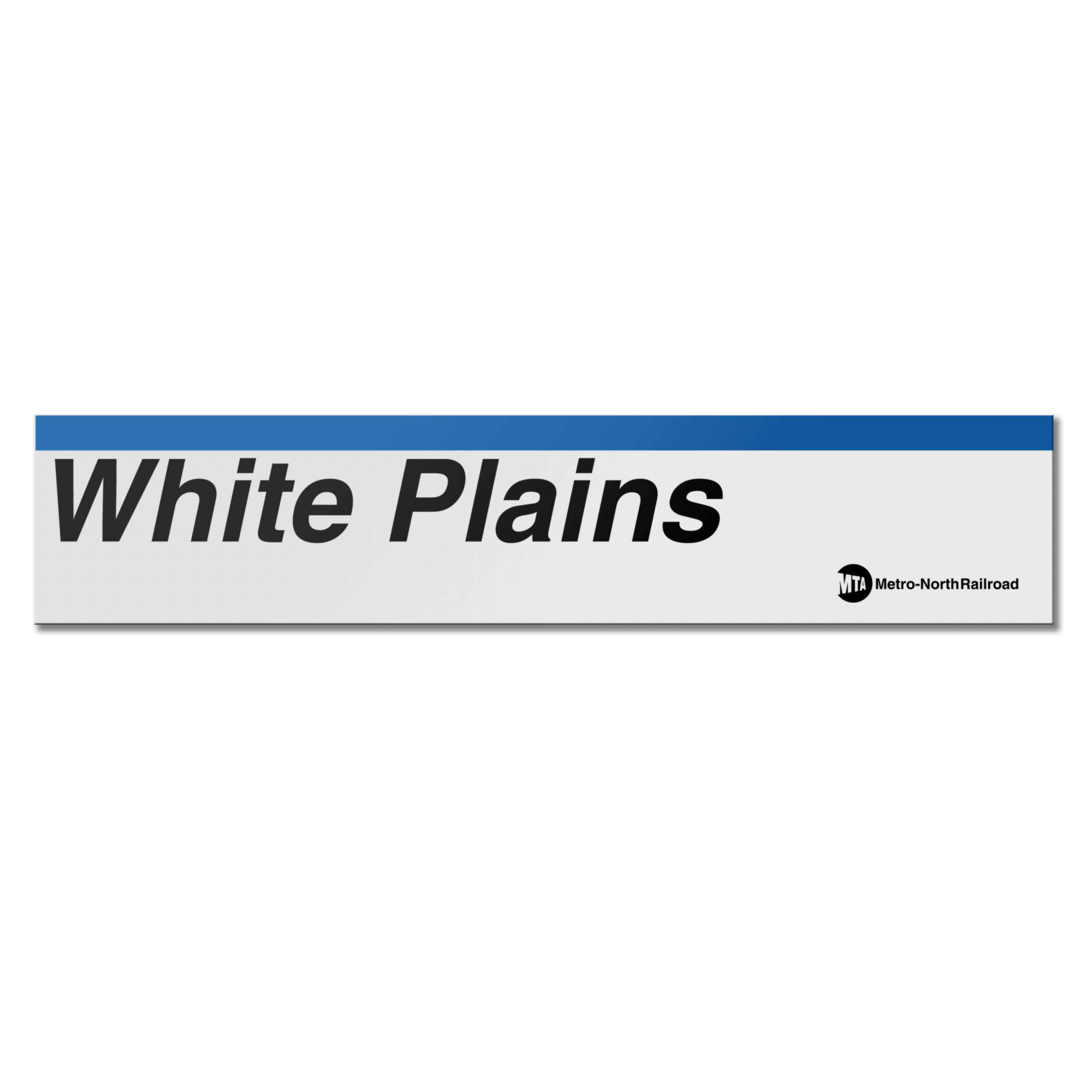 White Plains Sign