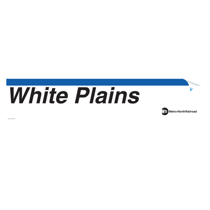 White Plains Sign