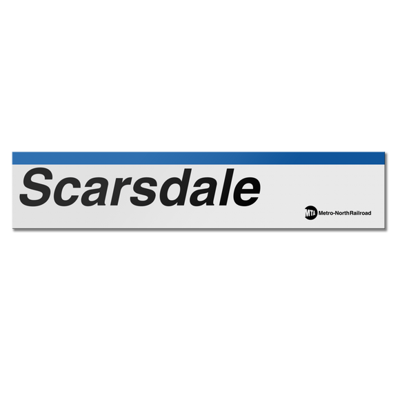 Scarsdale Sign