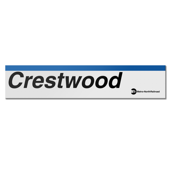 Crestwood Sign