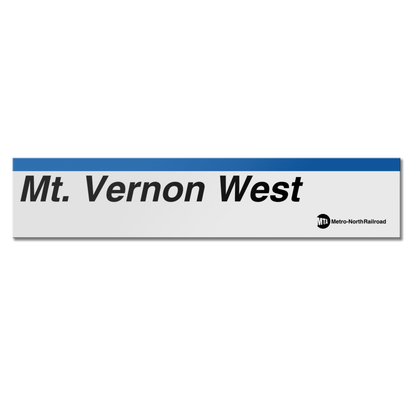 Mount Vernon West Sign