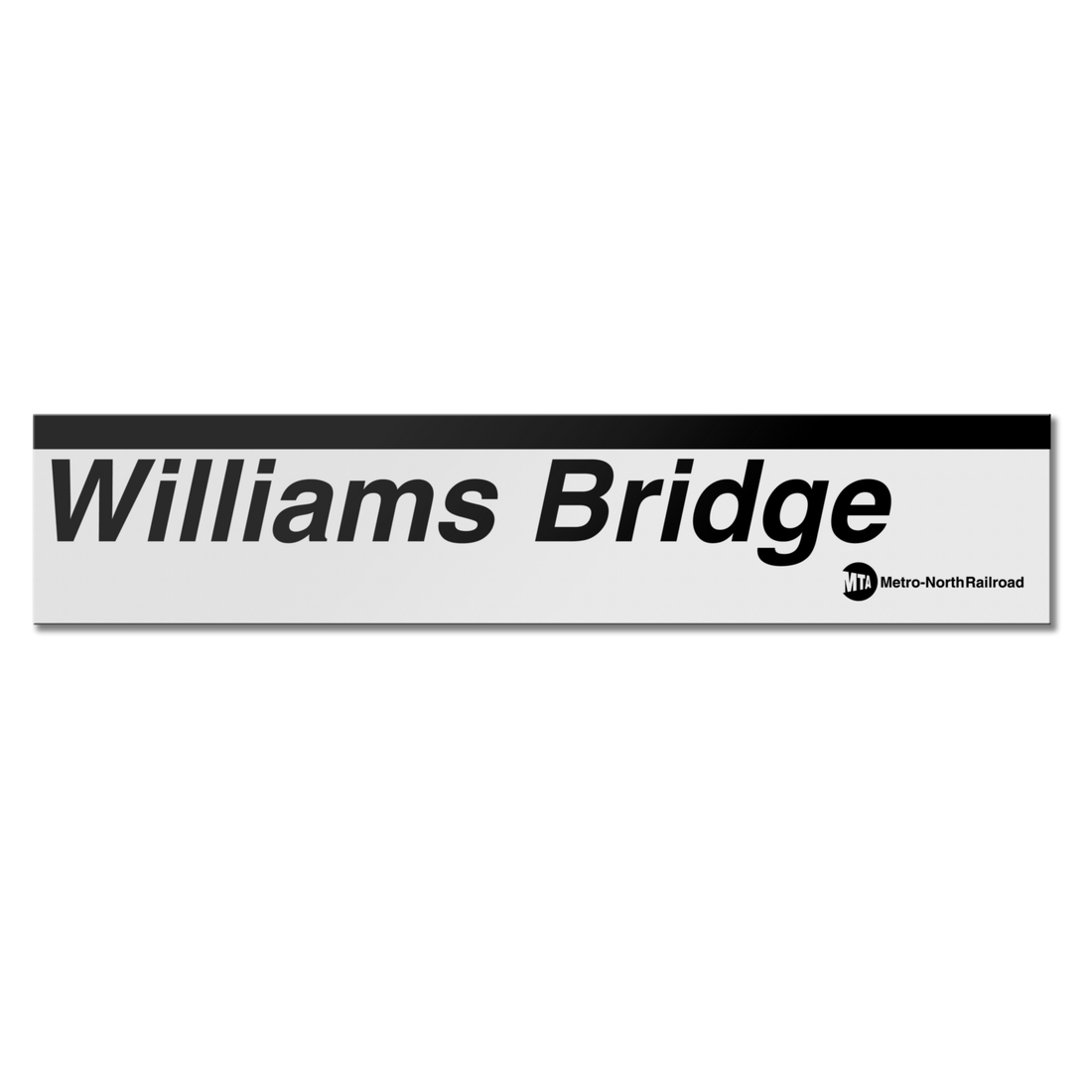 Williams Bridge Sign