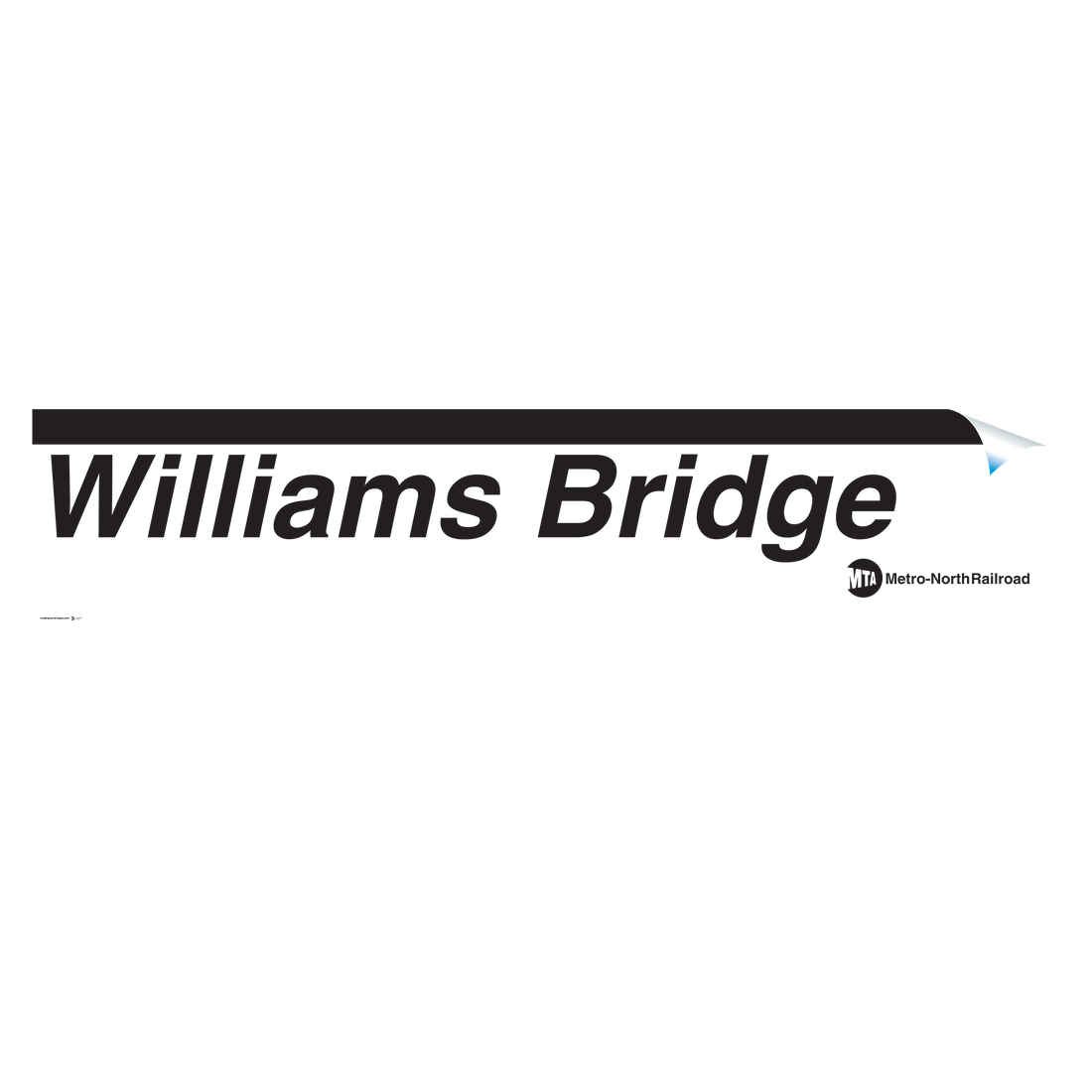 Williams Bridge Sign