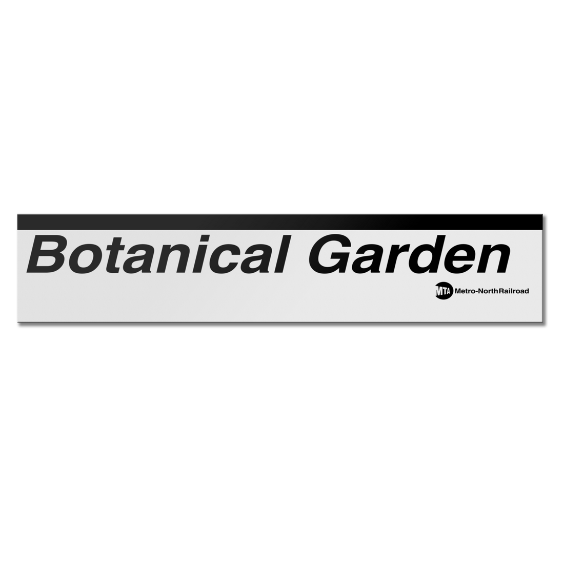 Botanical Garden Sign