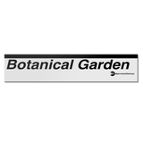 Botanical Garden Sign