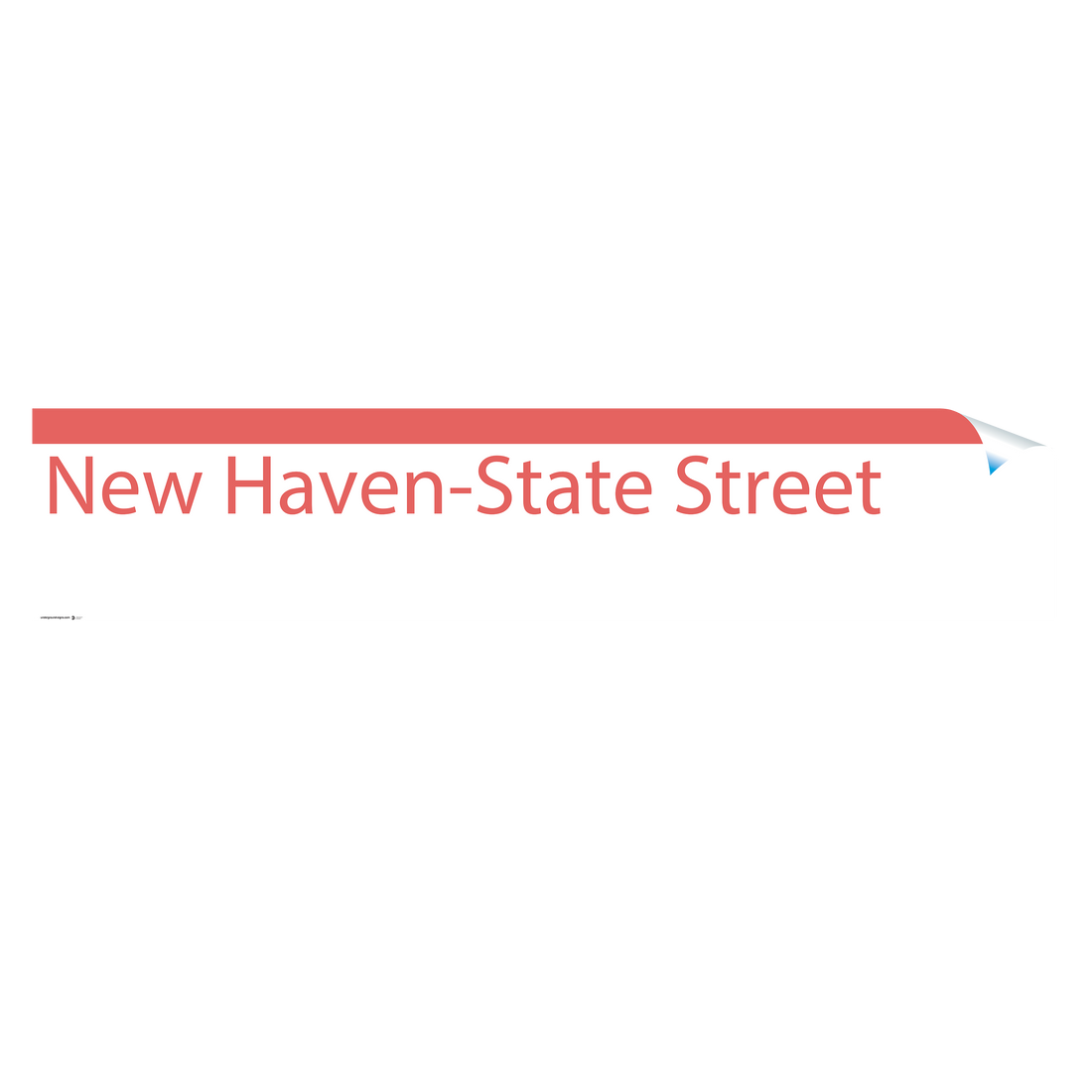 New Haven - State Street Sign