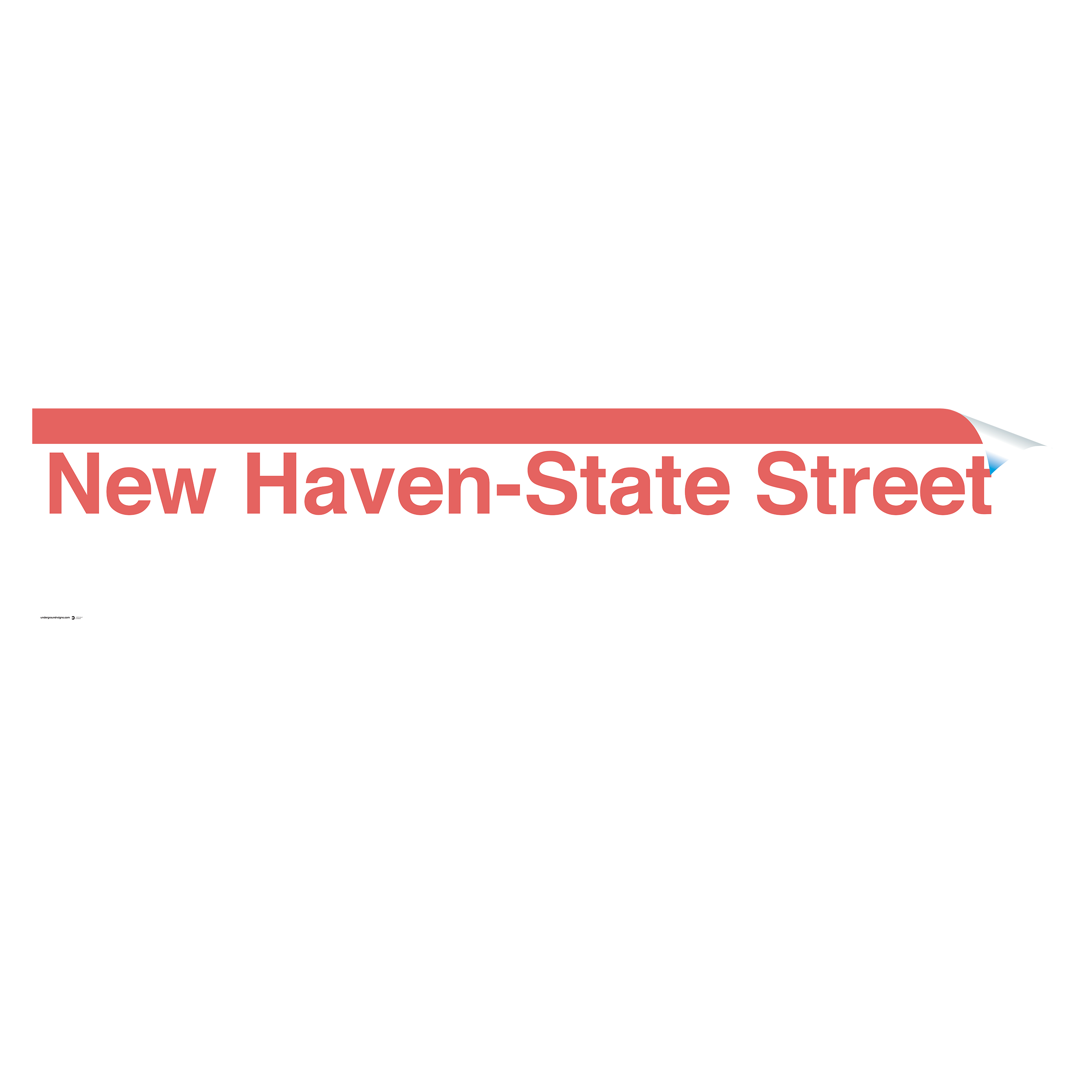 New Haven - Union Station Sign