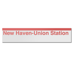 New Haven - Union Station Sign