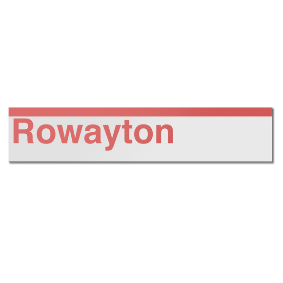 Rowayton Sign