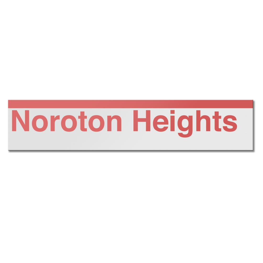 Noroton Heights Sign