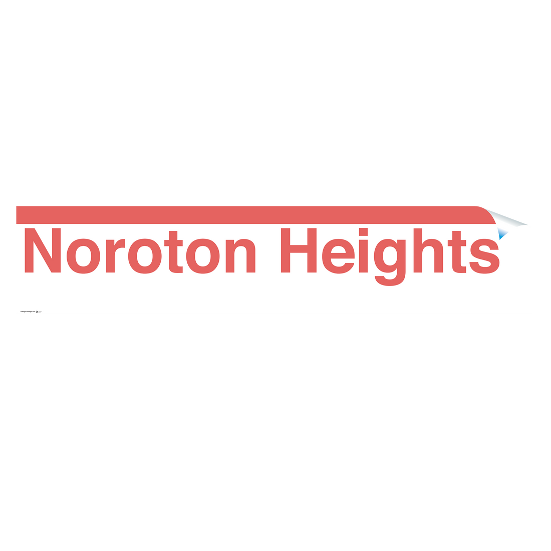 Noroton Heights Sign