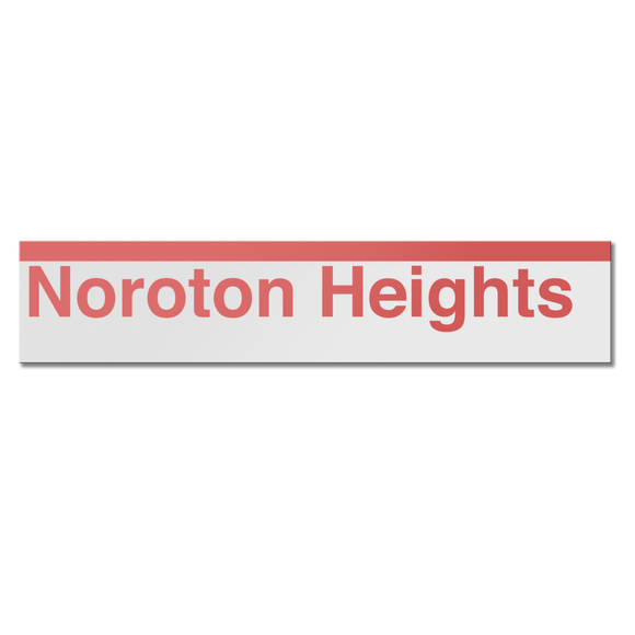 Noroton Heights Sign