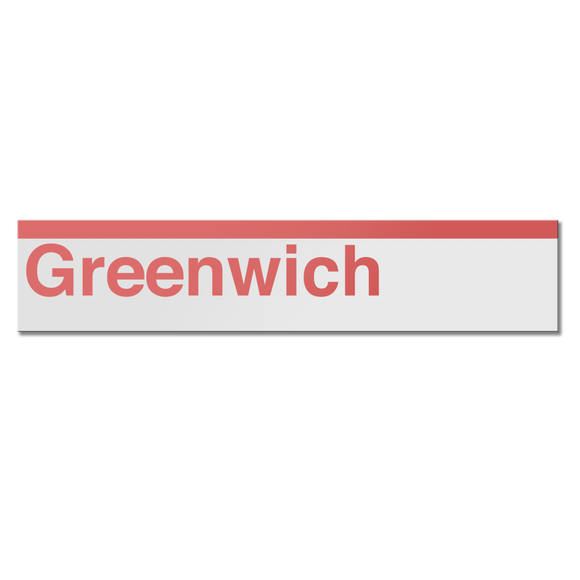 Greenwich Sign