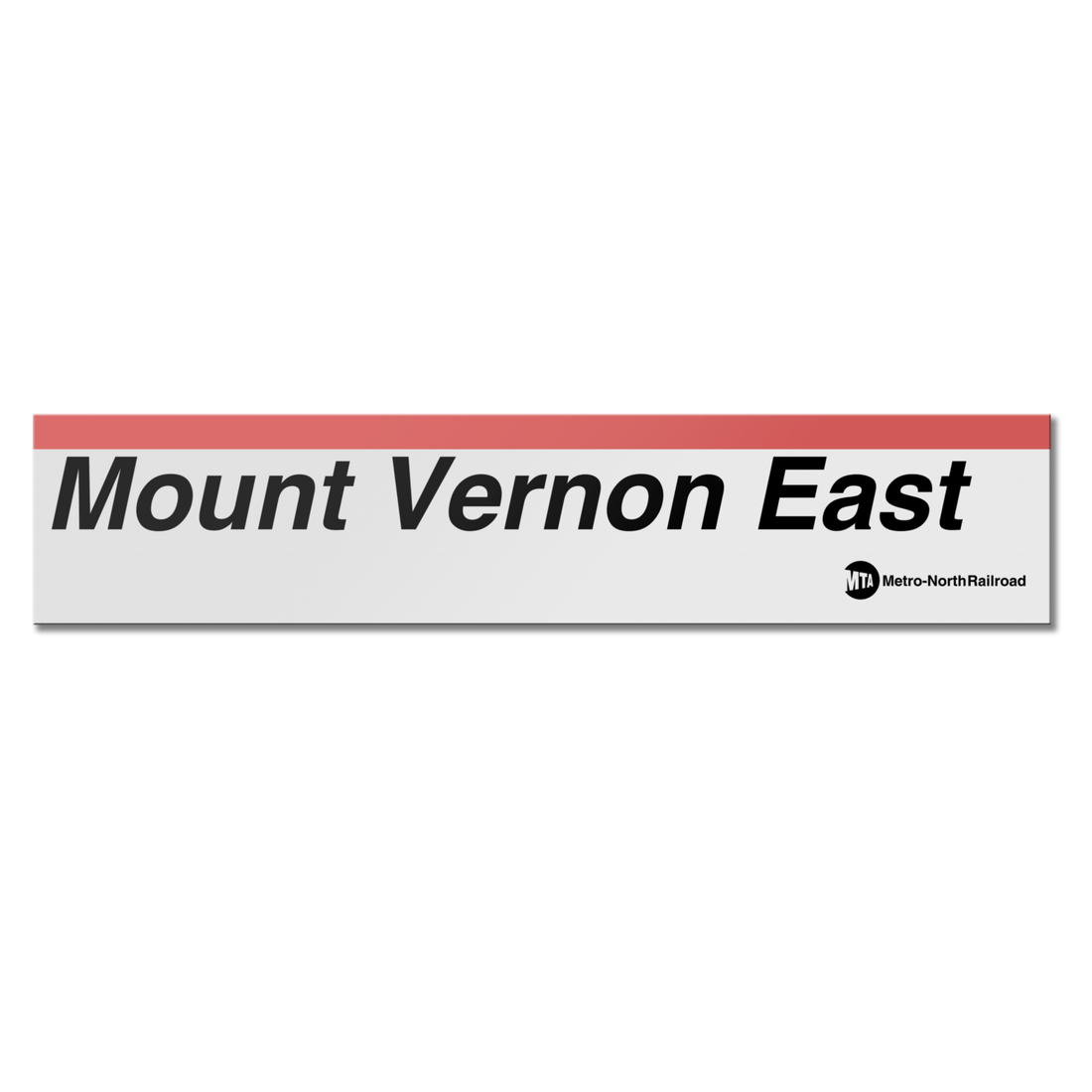 Mount Vernon East Sign