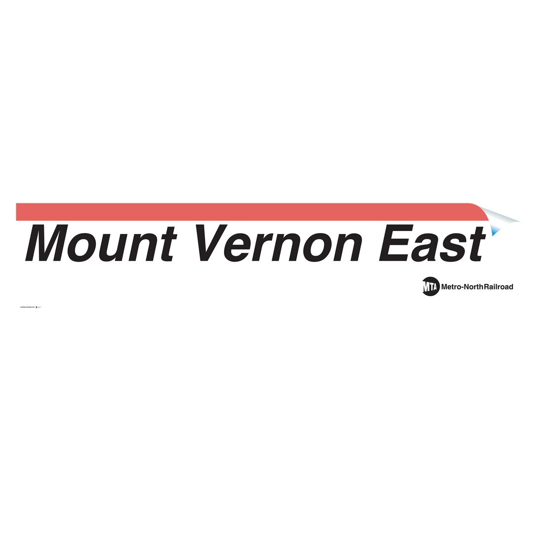 Mount Vernon East Sign