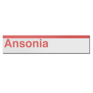 Ansonia  Sign
