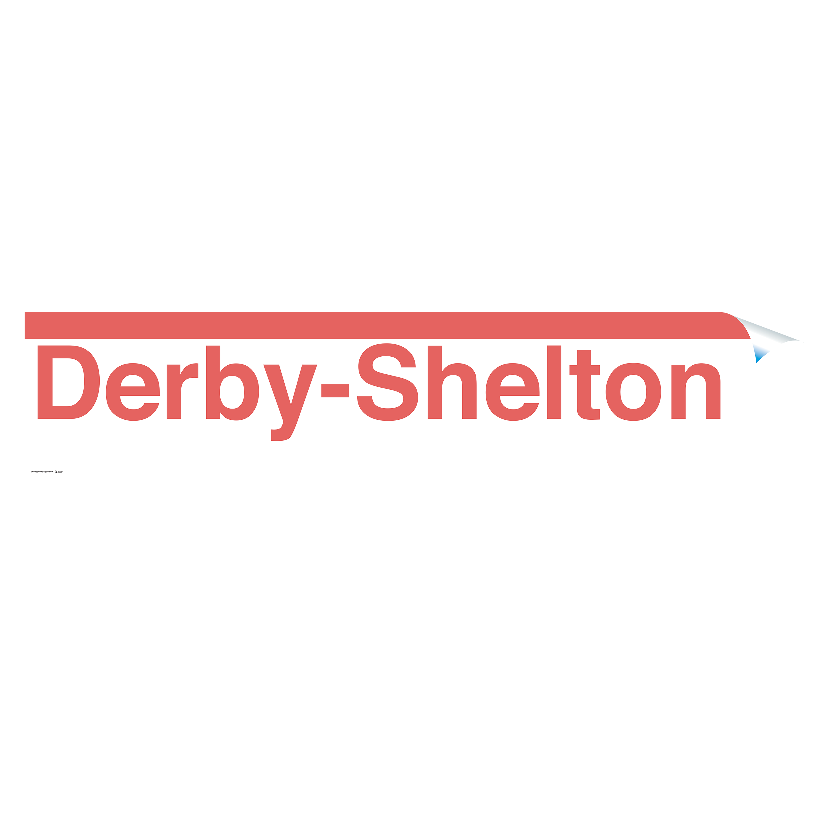 Derby-Shelton Sign