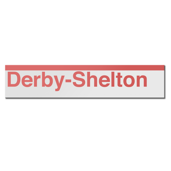 Derby-Shelton Sign
