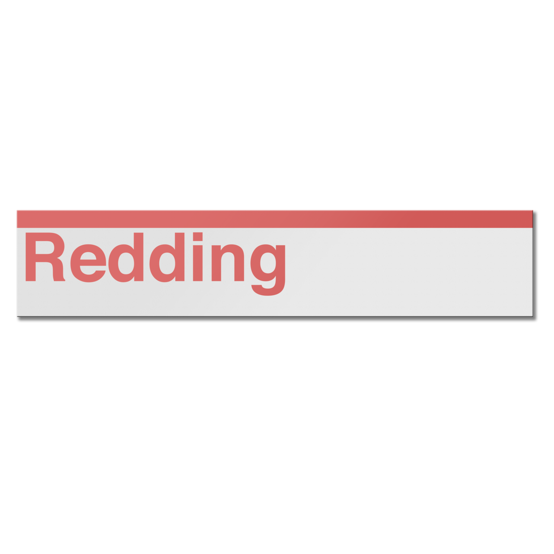 Redding Sign