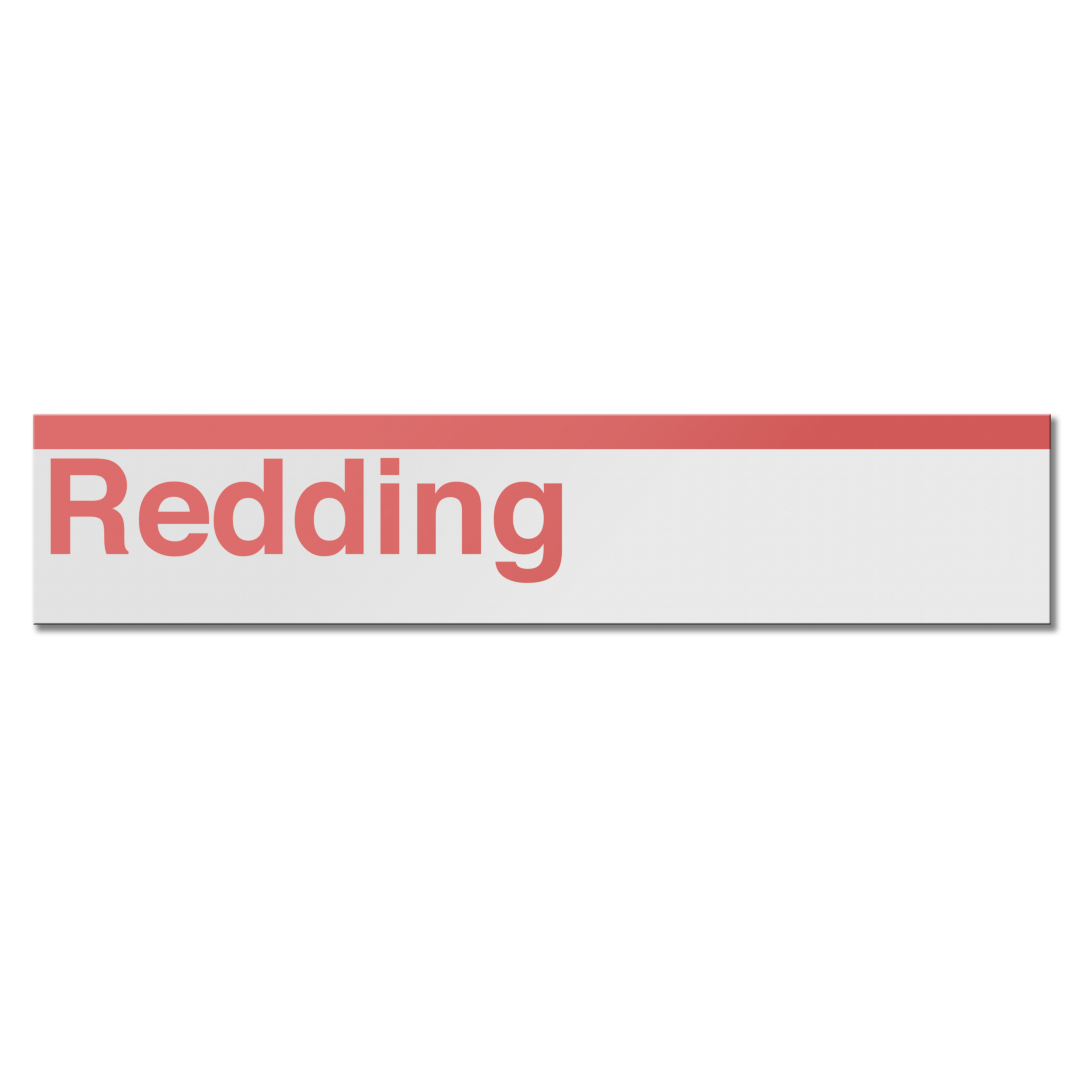 Redding Sign