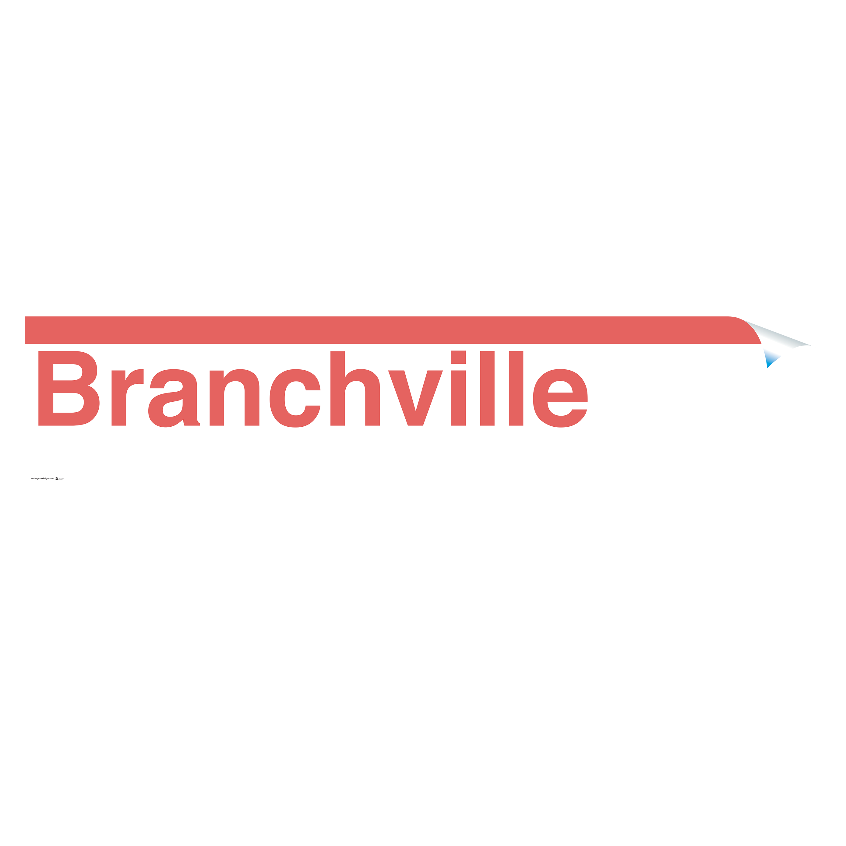 Branchville Sign