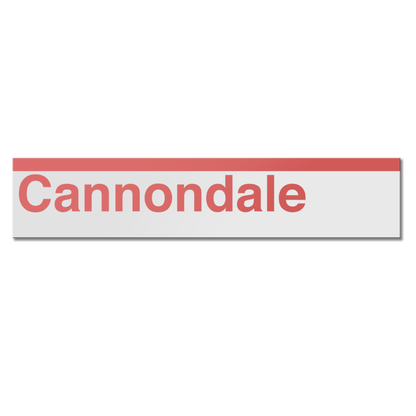 Cannondale Sign