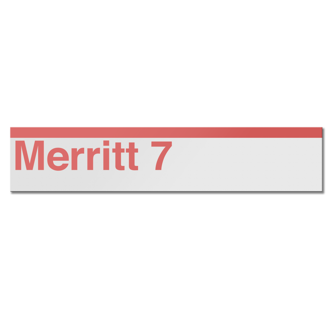 Merritt 7 Sign