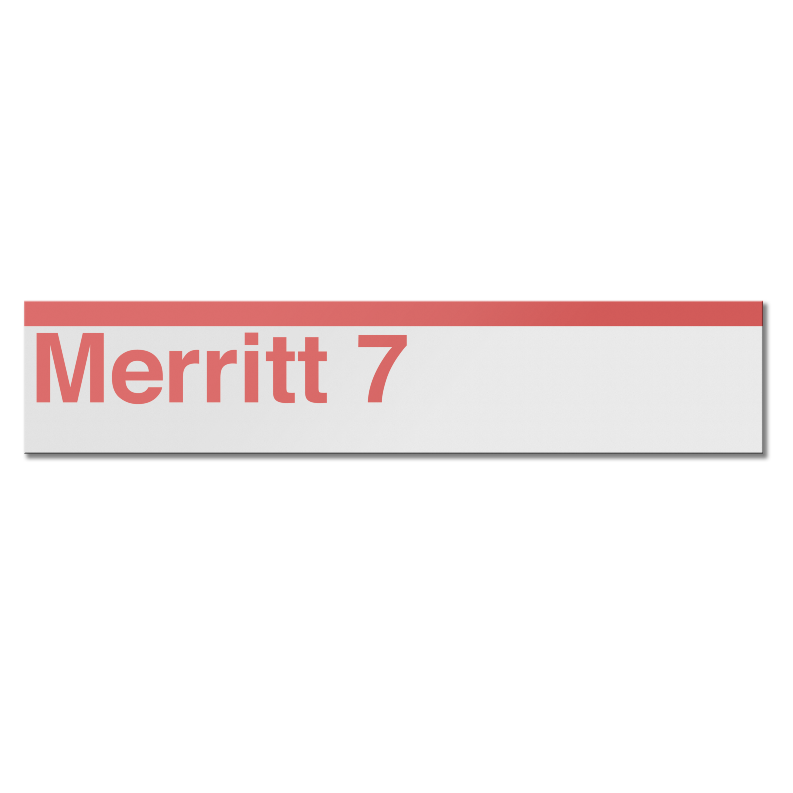 Merritt 7 Sign