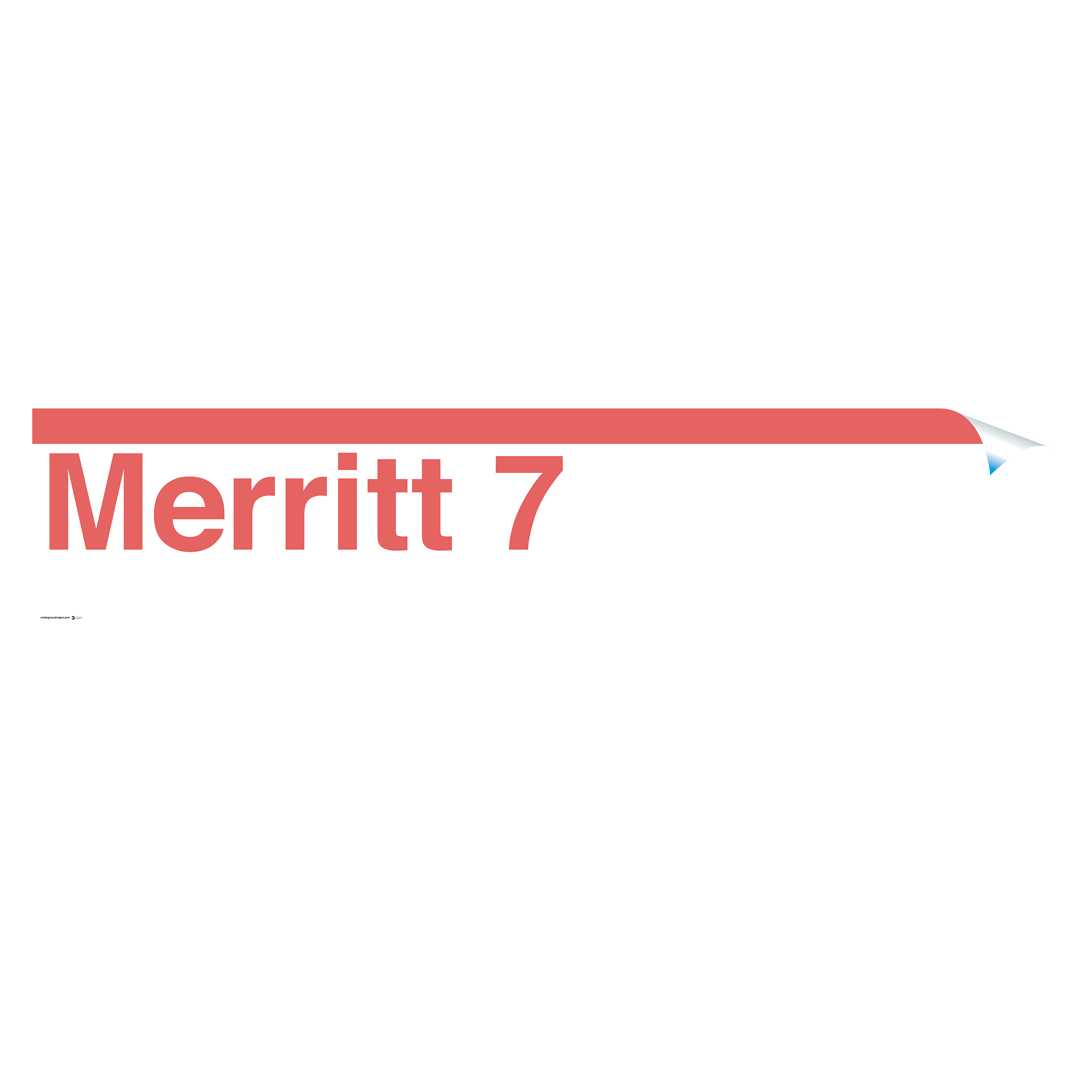 Merritt 7 Sign