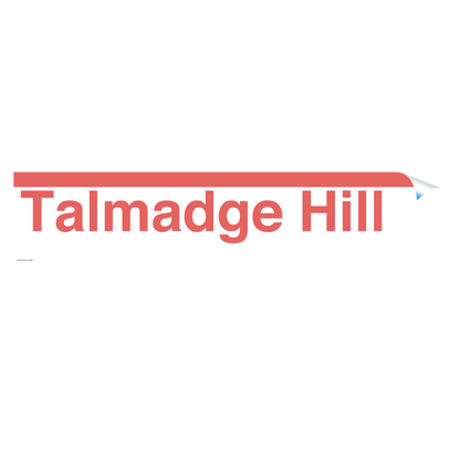 Talmadge Hill Sign