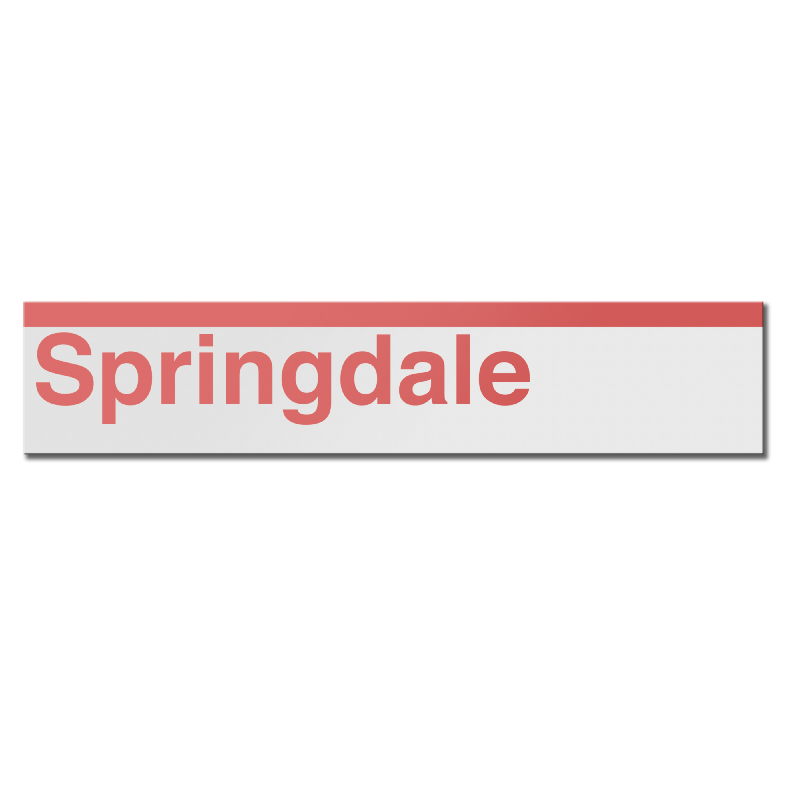 Springdale Sign