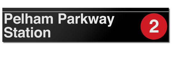 Pelham Parkway (2 5) Sign