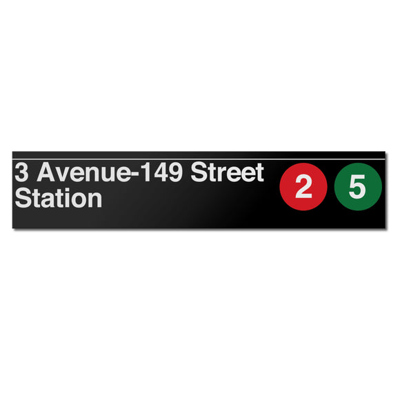 3 Avenue / 149 Street Sign