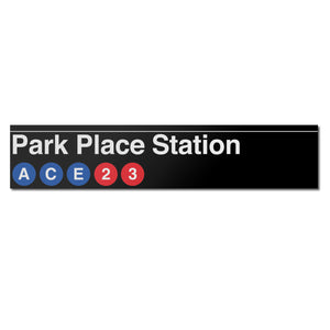Park Place Sign