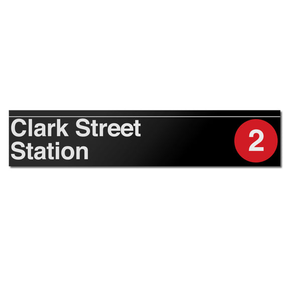 Clark Street Sign